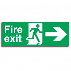 Fire Exit (Arrow Right) 